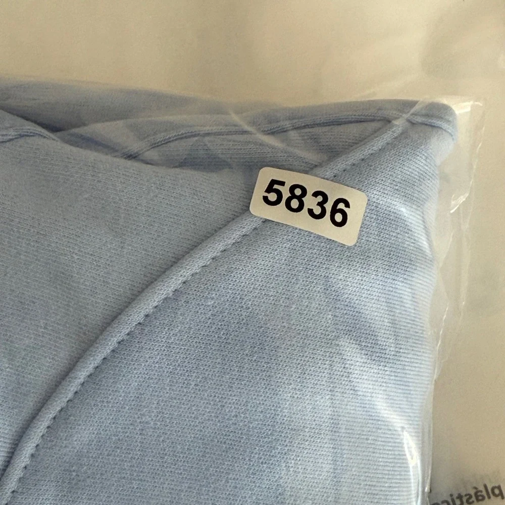Alphalete‎ Identity Shorts Womens Small Light Blue AL21-1062 Drawstring NWT